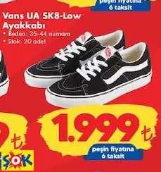 VANS UA SK8-LOW AYAKKABI VANS UA SK8-LOW AYAKKABI